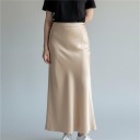 gonna in raso lunga glamour